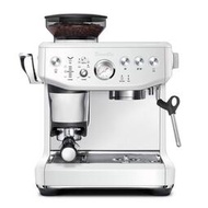 咖啡機國行鉑富876海鹽白家用咖啡機Breville半自動意式磨豆咖啡一體機