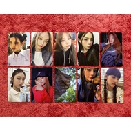 Official PHOTOCARD PC GROUP HAERIN DANIELLE HYEIN MINJI NEW JEANS
