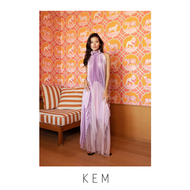 Kemissara Feather Tulle Set (Top&Skirt) - Lilac