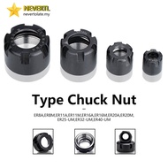 [LUMY] ER8-ER40 A/M/UM Collet Clamping Nuts For CNC Lathe Milling Router Bit Holder