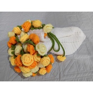 Crochet Rose ( 4.5cm) For Crafts Projects PREORDER