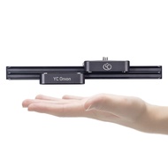 YC Onion カメラスライダー 軽量/スマホ対応ミラーレス/動画撮影用小型カメラスライダー ビデオカメラ/一眼レフ（DSLR）持ち運び便利 アルミ合金23cm