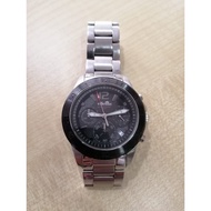 ALL STEEL ELLESSE CHRONOGRAPH 24 HOURS MEN WATCH