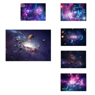 210cmx150cm Cosmic Planet Starry Night Photography Background Cloth Children's Photo Portrait Birthday Party Decor