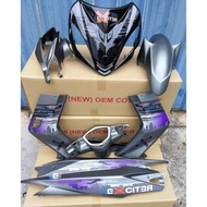[NEW] COVER SET YAMAHA LC135 EXCITER DUSK GREY 2020 (V1/V2/V3)
