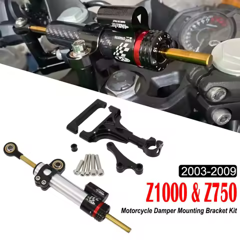 For KAWASAKI Z1000 Z 1000 Z750 Z 750 2003-2009 2005 2006 2007 2008 Motorcycle Steering Damper Stabil