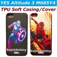 YES Altitude 3 case YES 3 casing M685Y4 M685 soft cover screen protector glass tinted sarung plastik B40 prihatin