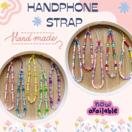 [SG Stock] NEW Handphone Strap Mobile Phone Charm Pastel color / Beads Handphone Strap/ Birthday/Christmas gifts