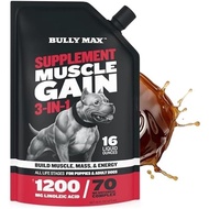 Bully Max 3-In-1 Liquid Dog Muscle Builder For Puppy And Adult Dogs - Dog Vitamins &Amp; Supplements
