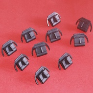 10Pcs Auto Side Skirt Clip Black Trim Fastener 51711959929 51471840961 Fit For BMW E34 M5 E30 E34 Re