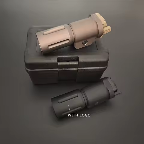 P/L/3/5/0 V2 Flashlight 16340 18350 Tactical Pistol Gun Light High Power Metal Lamp Fit 20mm Rail Ai