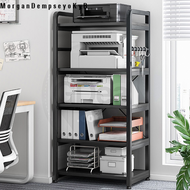 5层打印机储物架铁艺多层储物架家居收纳书架整理架GDeal Multi Layer Printer Storage Rack Wrought Iron Living Room Shelf Organi