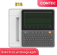 CONTEC E18 New Digital 12 Channel 18 lead Touch ECG Electrocardiograph Interpretation with PC Softwa