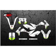 HIJAU MERAH HITAM PUTIH STABILO Decal VIAR 150-200 FULLBODY (020) STICKER DECAL VIAR CROSS Rainbow O