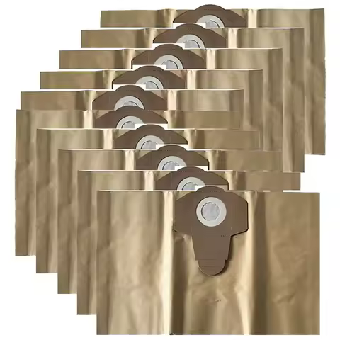 Vacuum Bags 20 Filter Dust Bag For Parkside Wet And Dry Vacuum Cleaners PNTS 1250 PNTS 1250/9 PNTS 1