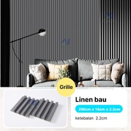 【Alsolo】Wall Panel PVC /Panel Dinding Motif Kayu/Wood Wall Panel Dekorasi Dinding /Wood Panel WPC / 