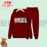 Marvel Children's Hoodie Sweater Suit/1 Set Of Children's Sweater/Size S (4-6Yrs) M (7-9Yrs) XL(10-14Yrs)