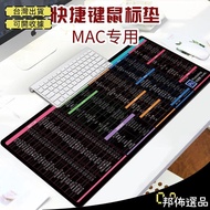 可 Apple Computer Mouse Pad Oversized Shortcut Keys Daquan Desk MAC System Desktop Keyboard Customize