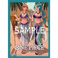 Bandai One Piece Card Game Sleeves Authorized Retailers Edition Vol.1 Nami & Vivi ซองใส่การ์ด (70 ซอ