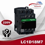 - LC1D18 M7 Contactor 3 Phase 18 Ampere 220V