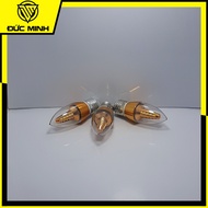 5w Led Candle Bulb E14 E27 White Light, Yellow Light