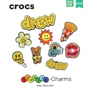 Women's Sandals  Slippers Accessories Suitable for Crocs Jibbitz Charms （high Quality）yellow Drew