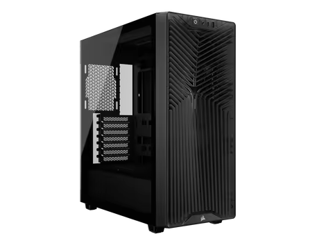 CORSAIR 3200D RS Mid-Tower PC Case - Supports a 360mm radiator - ASUS BTF, MSI Project Zero, and Gig