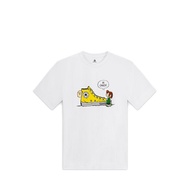 CONVERSE MEN'S PEANUTS CHUCK S/S TEE - WHITE