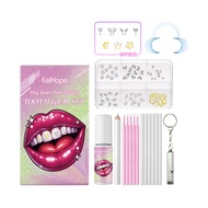 Eelhope Fashion Teeth Set DIY Fashion Teeth Set Teeth Beauty Decoration Diamond Combination Unique