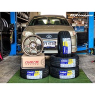 ล้อ​ SSR​ TYPE C ขอบ15​@ 4รู100 พร้อมยาง​ 195/50R15​, 195/55R15​ พร้อมส่ง