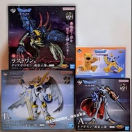 實體店預訂 <日版> 日本現貨直送  一番賞 數碼暴龍 系列 光與闇之衝突 奧米加獸 迪亞波羅獸 魂豪示像 帝皇龍獸 聖騎士 亞古獸 加布獸 模型 數碼寶貝 A賞 B賞 C賞 D賞 E賞 F賞 Las