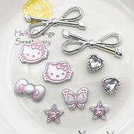 10PC Sandal Pin Buckles - Cute 3D Jibbitz Charms for Shoes & Slipper Decor