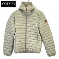 Save the Duck 象牙色唐老鴨連帽羽絨外套 D30650M GIGA M [二手]