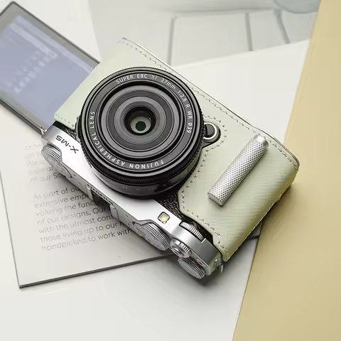 Mr.Stone for Fujifilm xm5 Camera case Protective Case Camera Bodysuit X-M5 Camera Handmade Genuine L