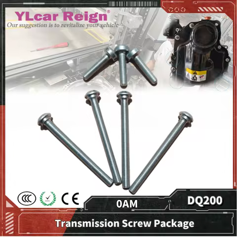 7Pcs/Set NEW 0AM DQ200 0AM DSG Transmission Gearbox Valve Body Screws 4 Long 3 Short Kit For VW Golf