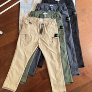 ITALY Genuine Stone Island Badge Outdoor Spring And Autumn Casual Pants New Mens Straight Slim Fit L
