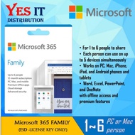 Microsoft Office 365 Family - ESD pocket (6 Users)