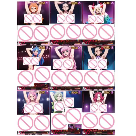 One Piece DIY ACG Goddess Nico Robin Game Collectible Card Uta Vinsmoke Reiju Perona Anime Cartoon I