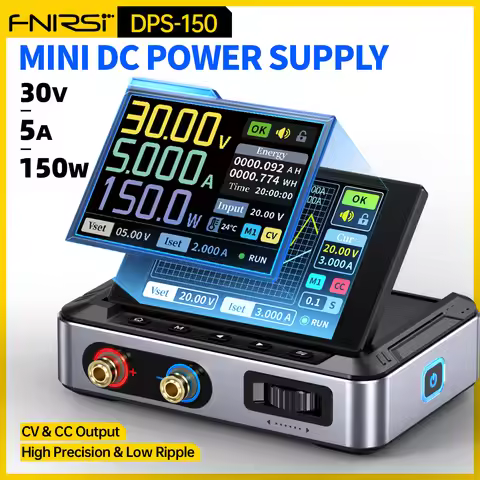 FNIRSI DPS-150 DC Power Supply Laboratory Power Supply Adjustable 30V 5A Switching Power Supply Port