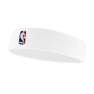 NIKE NBA 頭帶 止汗帶 吸濕排汗 籃球頭帶 DRI-FIT材質/ 100 白