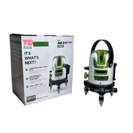 Máy cân bằng laser 5 tia xanh AKUZA AK-911Plus Đế Bi Chỉnh Độ Sáng Tia Điều Khiển Máy Xoay Từ Xa