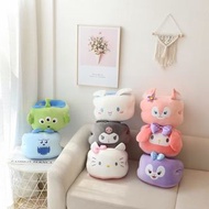 三眼仔 午睡 趴睡枕 枕頭 毛毛 kuromi melody stellalou linabell 公仔 禮物 送禮