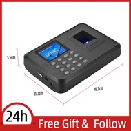 Supergoodsales Time Clock  Biometric Fingerprint Password Attendance Machine with 2.4 inch LCD Scree