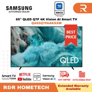 [FREE SHIPPING] SAMSUNG 65" QLED Q7F Q8F 4K Samsung Vision AI Smart TV QA65Q7FAAKXXM 电视机