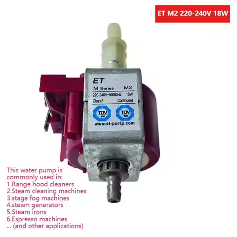 ET M2 M4 Electromagnetic Suction Pump 18W, for Coffee Machine/Steam Engine/Washer/Steam Pot, High Pr