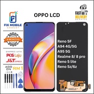 LCD for Oppo A95 / A74 / F19 pro / Reno 5F /5Z 4G 5G TFT OLED HIGH QUALITY LCD TOUCH SCREEN [Fix mob