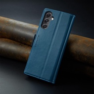 Samsung S25 cạnh 5g lật sang trọng da mờ vỏ điện thoại cho Samsung S25 cạnh s25edge S25 Ultra Plus S