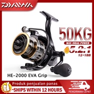 DAIWA Metal Fishing Reel Spinning Reel Mesin Pancing Casting Reel BC Metal Line Cup Sea Tackle