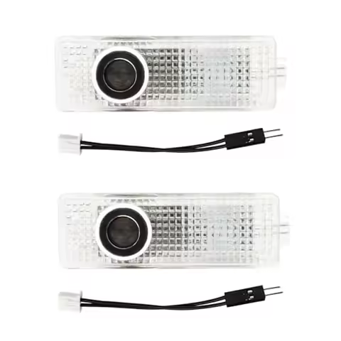 2pcs LED Car Door Welcome Light Projector for BMW 1 2 3 4 5 6 7 X1 X2 X3 X4 X5 X6 X7 M Z GT 50th Ann