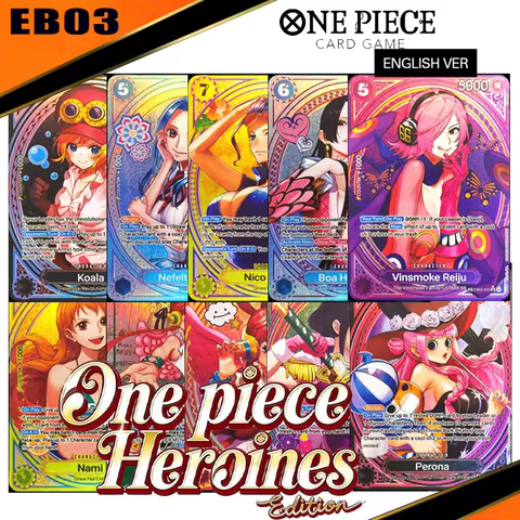 Diy Proxy 2026 One Piece Eb03-Extra Booster -One Piece Heroines Edition Nefeltari Vivi Boa Hancock N